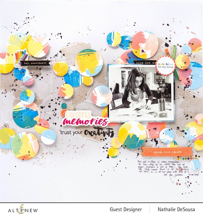 Photocentric Clear Stamps Graphic Brushstrokes Stamp Set