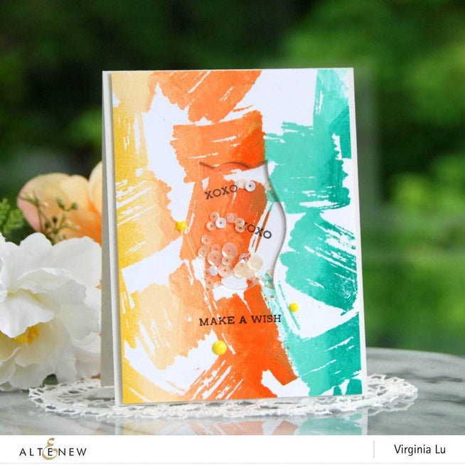 Photocentric Clear Stamps Graphic Brushstrokes Stamp Set