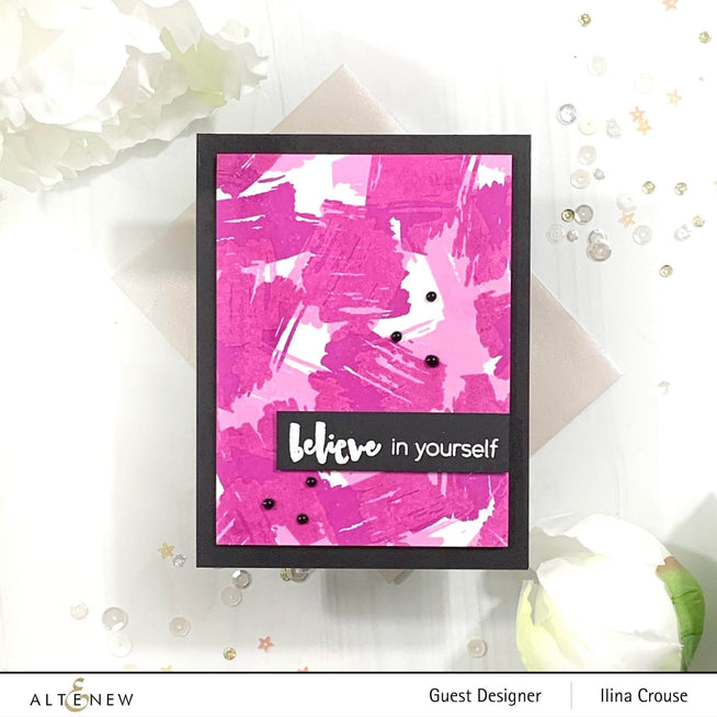 Photocentric Clear Stamps Graphic Brushstrokes Stamp Set