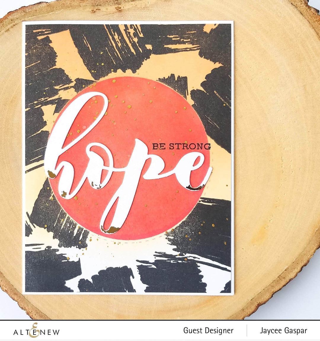 Photocentric Clear Stamps Graphic Brushstrokes Stamp Set