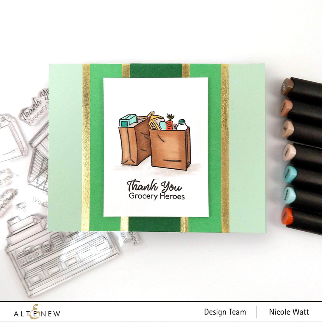 Photocentric Clear Stamps Grocery Heroes Stamp Set