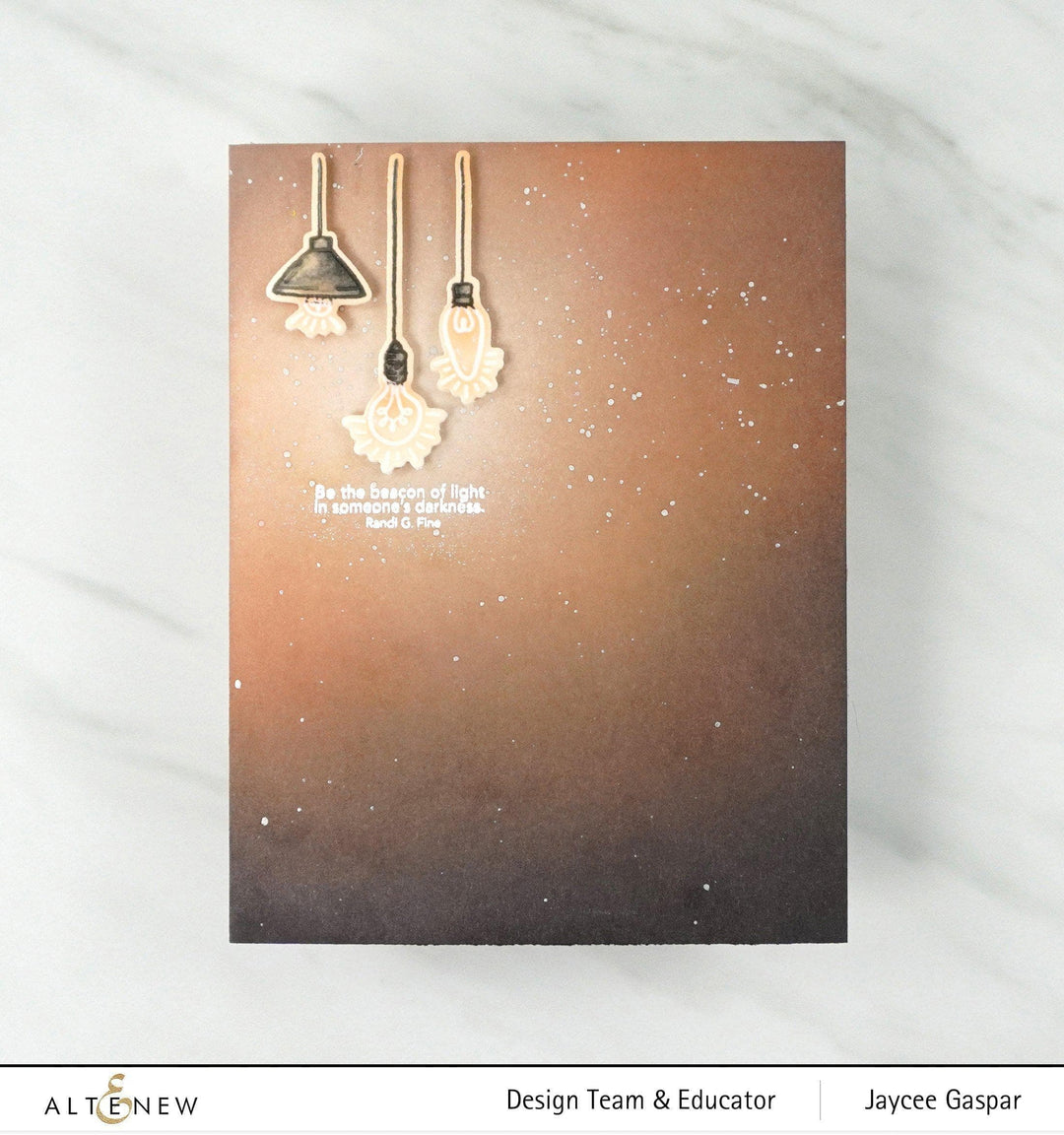 Photocentric Clear Stamps Hanging Lights Stamp Set