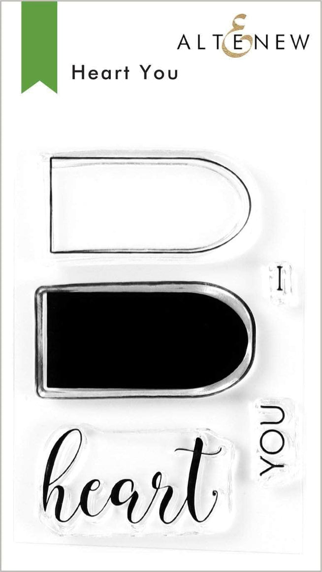 Photocentric Clear Stamps Heart You Stamp Set