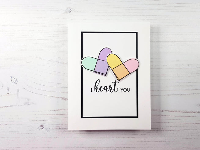 Photocentric Clear Stamps Heart You Stamp Set
