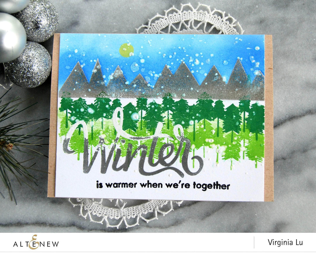 Photocentric Clear Stamps Hello Winter Stamp Set