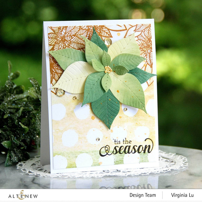 Photocentric Clear Stamps Holiday Flower Stamp Set