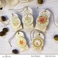 Photocentric Clear Stamps Holiday Seals Stamp Set by The Stamping Village