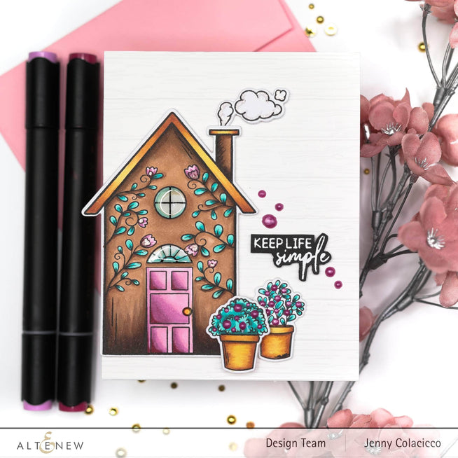 Photocentric Clear Stamps Home Sweet Home Stamp Set