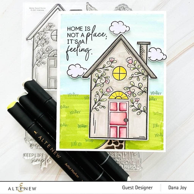Photocentric Clear Stamps Home Sweet Home Stamp Set