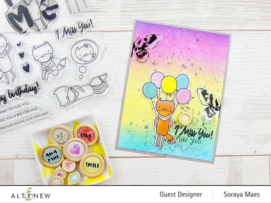 Photocentric Clear Stamps Hug Me Stamp Set