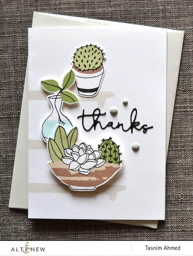 Photocentric Clear Stamps Indoor Garden Stamp Set