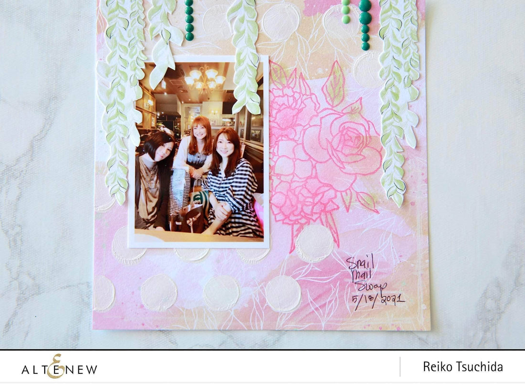 Photocentric Clear Stamps Inky Bouquet Stamp Set