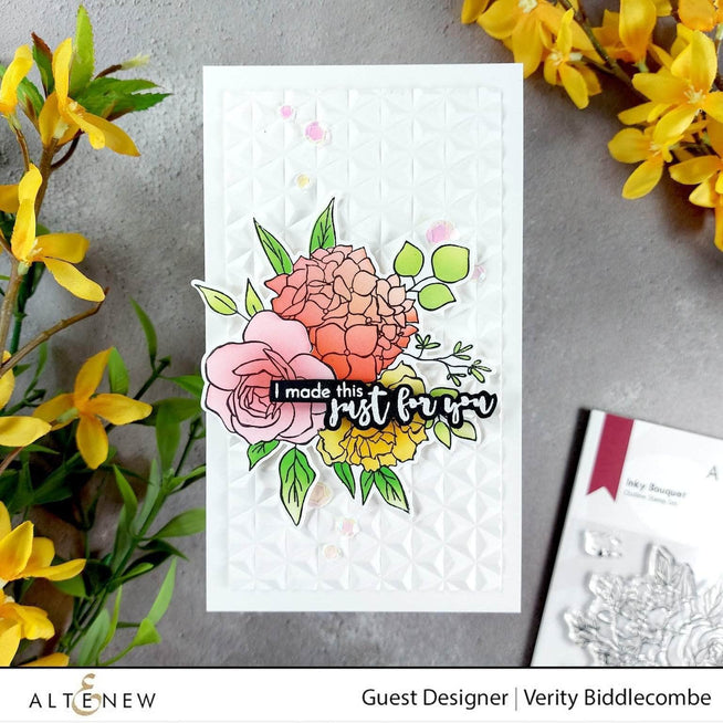 Photocentric Clear Stamps Inky Bouquet Stamp Set