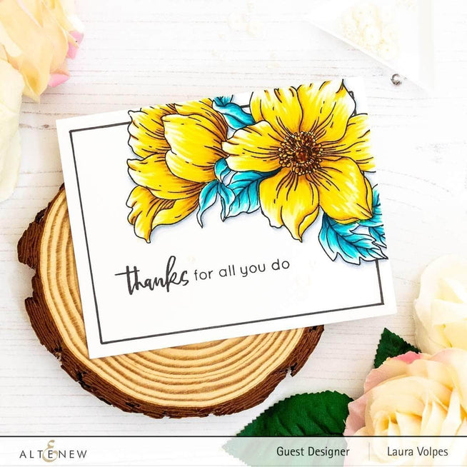 Photocentric Clear Stamps Just Jasmine Stamp Set