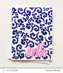 Photocentric Clear Stamps Lacy Scrolls Stamp Set