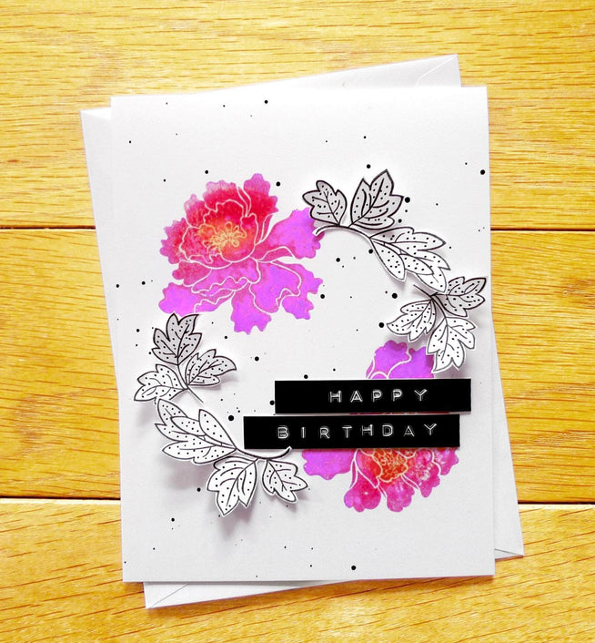 Photocentric Clear Stamps Lacy Scrolls Stamp Set
