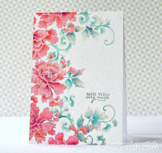 Photocentric Clear Stamps Lacy Scrolls Stamp Set