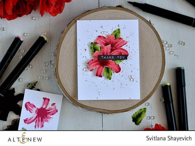 Photocentric Clear Stamps Layered Lily Stamp Set
