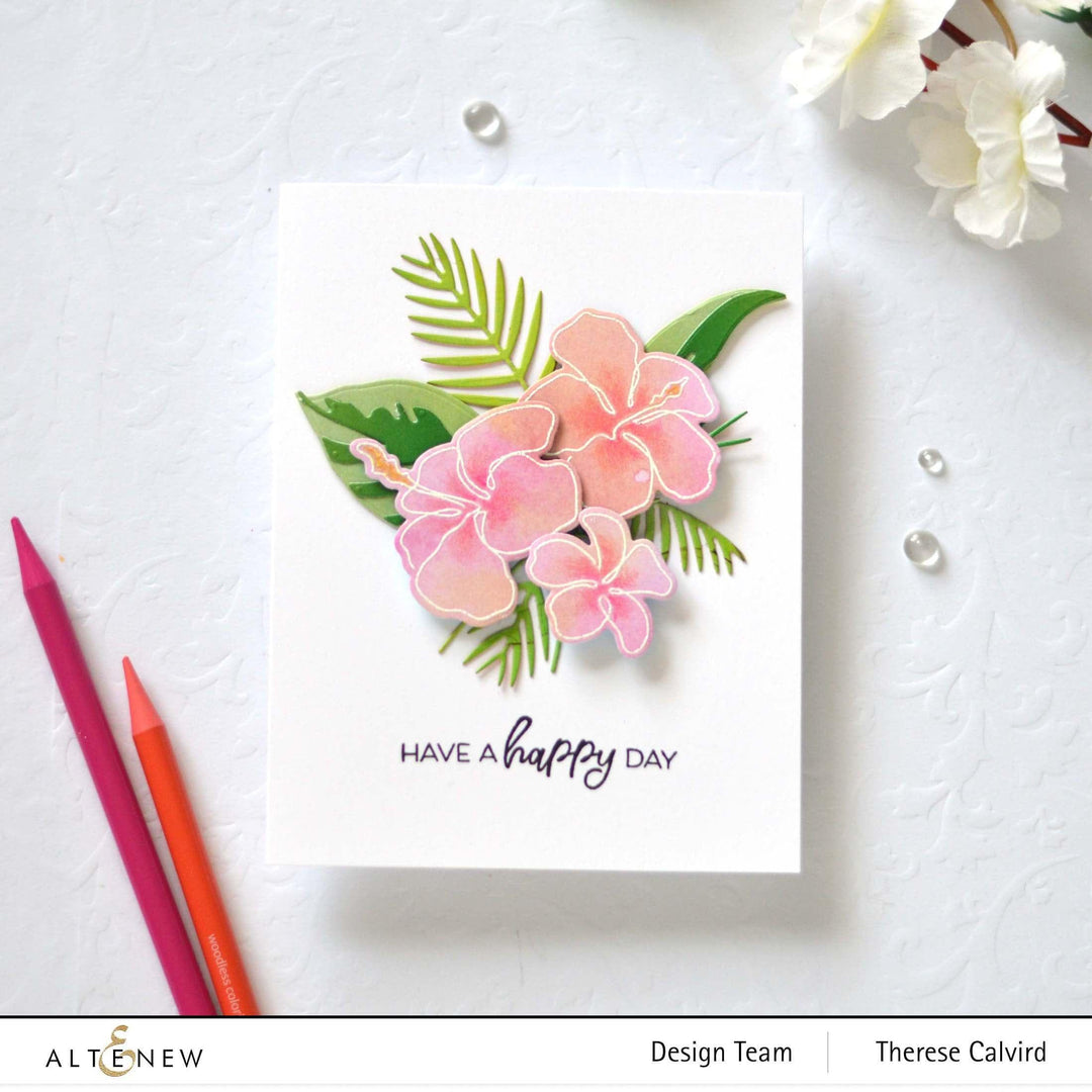 Photocentric Clear Stamps Linear Life: Tropical Garden Stamp Set