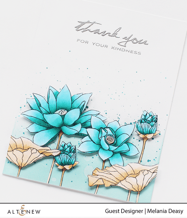 Photocentric Clear Stamps Lotus Stamp Set