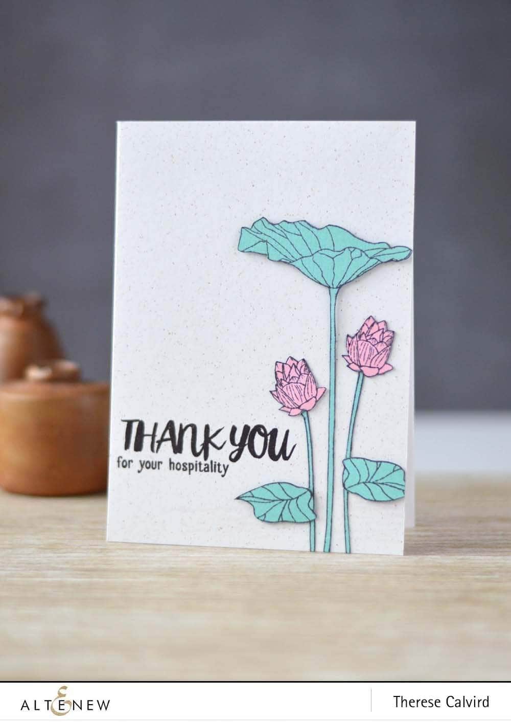 Photocentric Clear Stamps Lotus Stamp Set