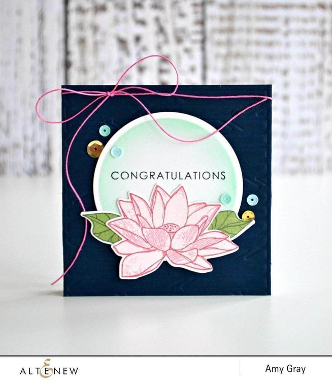 Photocentric Clear Stamps Lotus Stamp Set