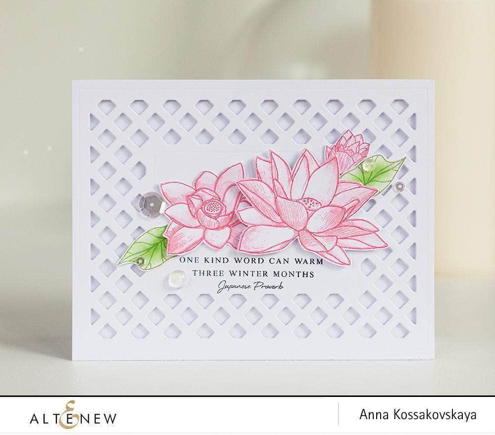 Photocentric Clear Stamps Lotus Stamp Set