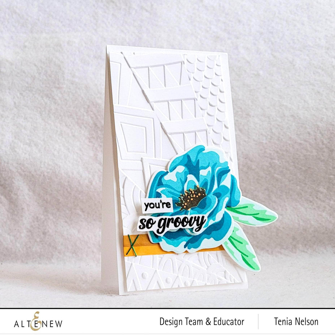 Photocentric Clear Stamps Marbled Bloom Stamp Set
