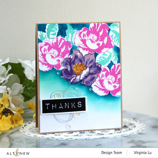 Photocentric Clear Stamps Mega Label Love Stamp Set