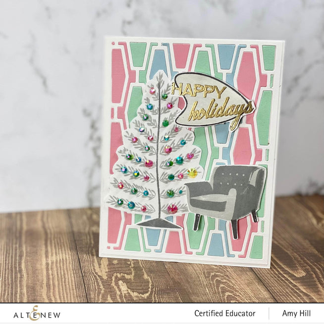 Photocentric Clear Stamps Mid-Century Festivities Stamp Set
