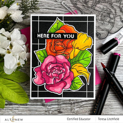 Photocentric Clear Stamps Midsummer Bouquet Stamp Set