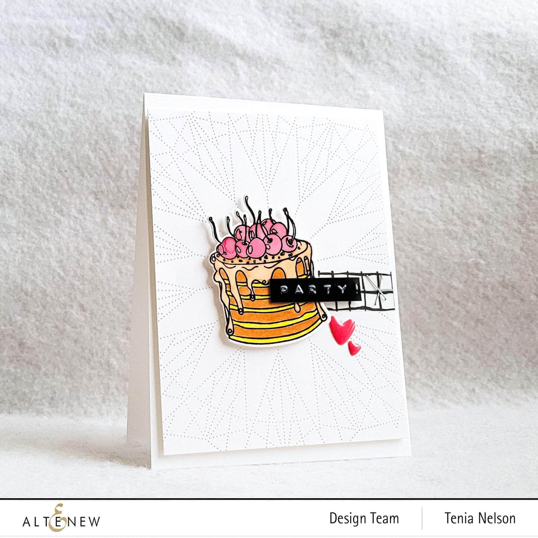 Photocentric Clear Stamps Mini Crepe Cake Stamp Set
