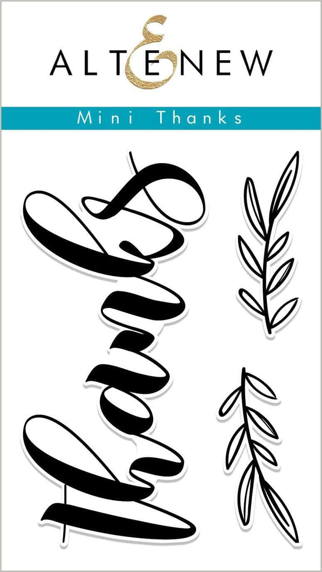 Photocentric Clear Stamps Mini Thanks Stamp Set