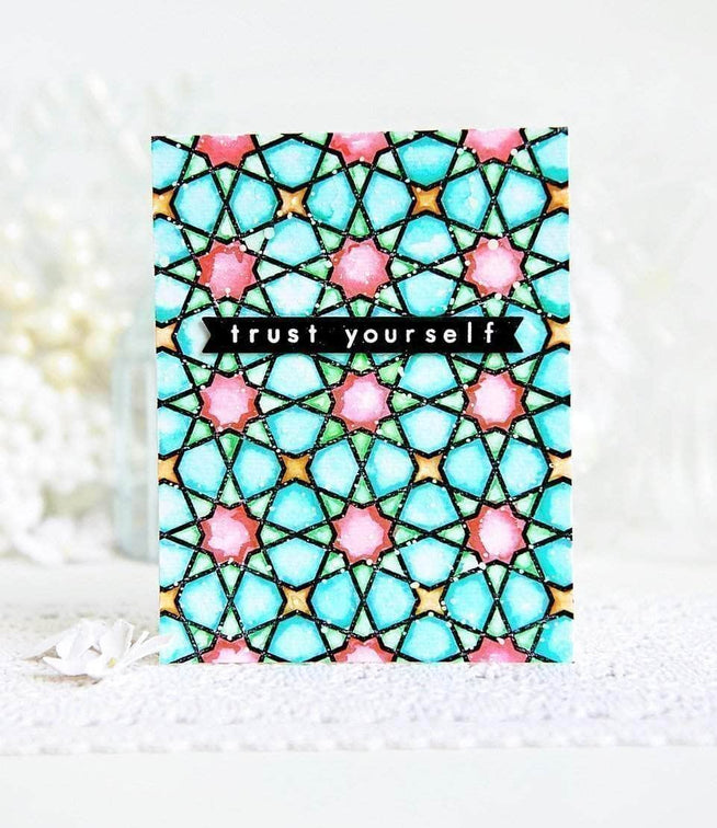 Photocentric Clear Stamps Moroccan Mosaic Stamp Set