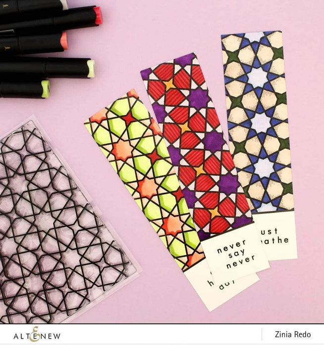 Photocentric Clear Stamps Moroccan Mosaic Stamp Set