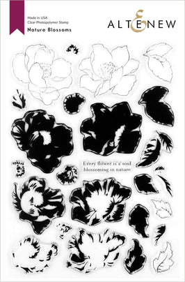 Photocentric Clear Stamps Nature Blossoms Stamp Set