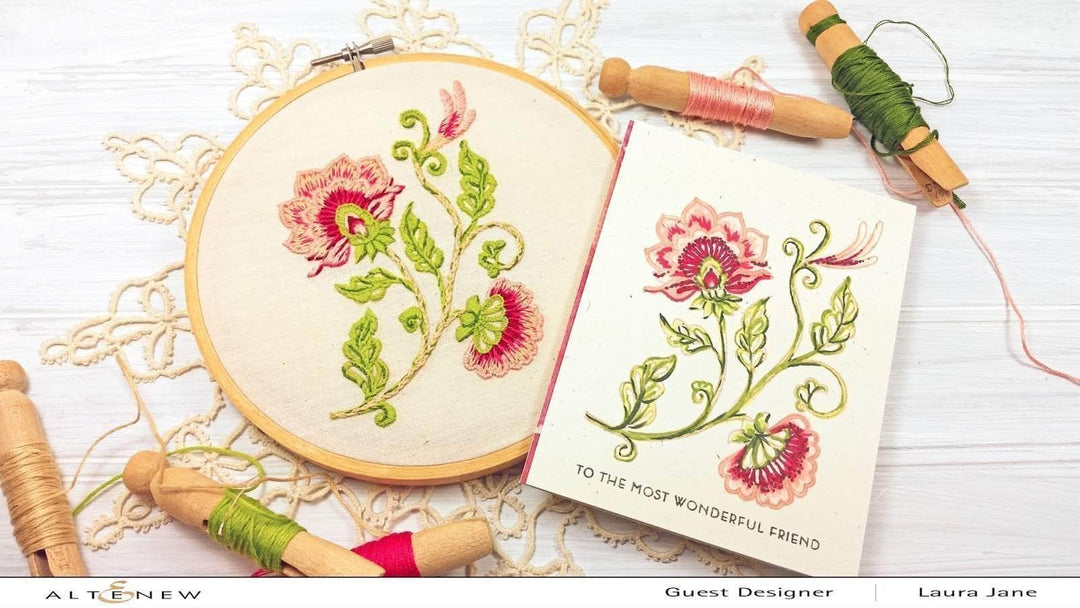 Photocentric Clear Stamps Needlework Motif Stamp Set