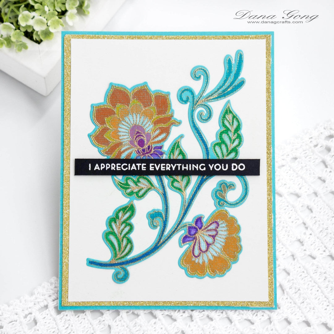 Photocentric Clear Stamps Needlework Motif Stamp Set