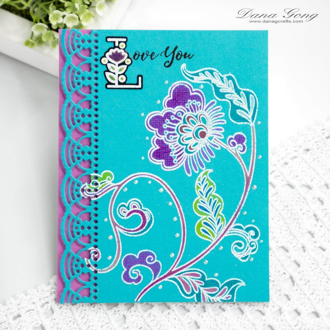 Photocentric Clear Stamps Needlework Motif Stamp Set