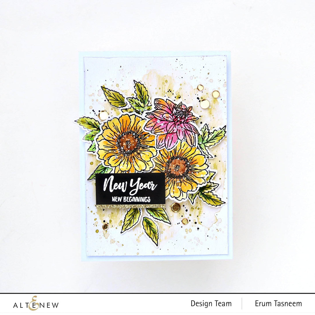 Photocentric Clear Stamps New Beginnings Stamp Set