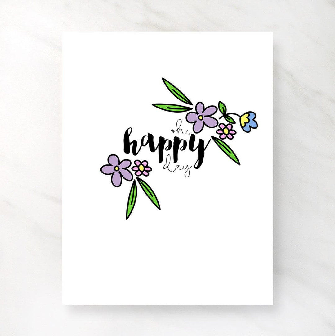 Photocentric Clear Stamps Oh, Happy Day Stamp Set