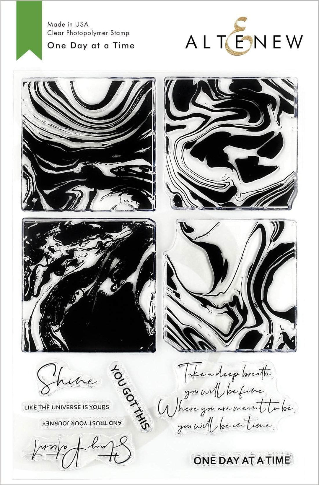 Photocentric Clear Stamps One Day At A Time Stamp Set