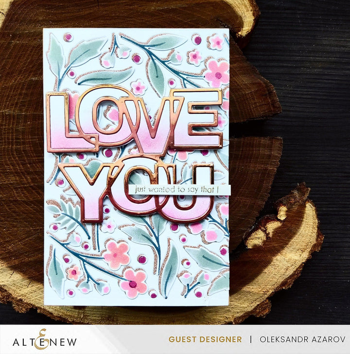 One-Go Loving Sentiments Stamp Set