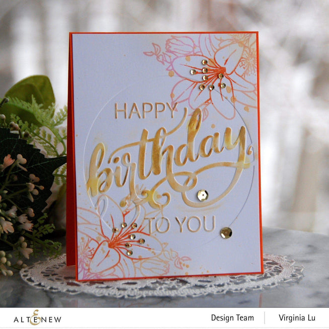 Photocentric Clear Stamps Our Friendship Blooms Stamp Set