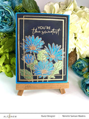 Photocentric Clear Stamps Paint-A-Flower: African Daisy Outline Stamp Set