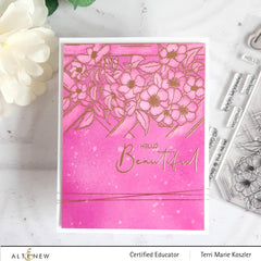 Photocentric Clear Stamps Paint-A-Flower: Clematis Outline Stamp Set
