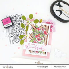 Photocentric Clear Stamps Paint-A-Flower: Clematis Outline Stamp Set