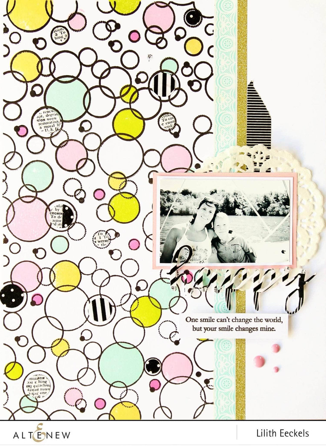 Photocentric Clear Stamps Pattern Play - Circle Stamp Set