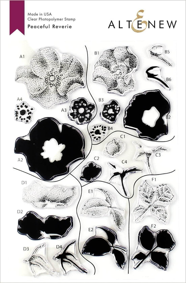 Photocentric Clear Stamps Peaceful Reverie Stamp Set