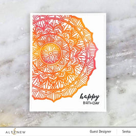 Photocentric Clear Stamps Pen Sketch Mandala Stamp Set